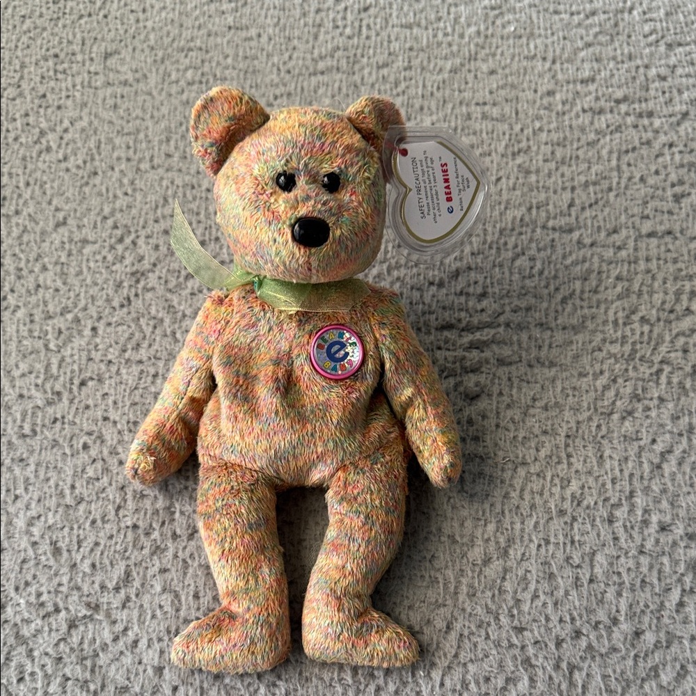 Ty Beanie Babies 2000 Speckles Bear RETIRED -- MINT TAG